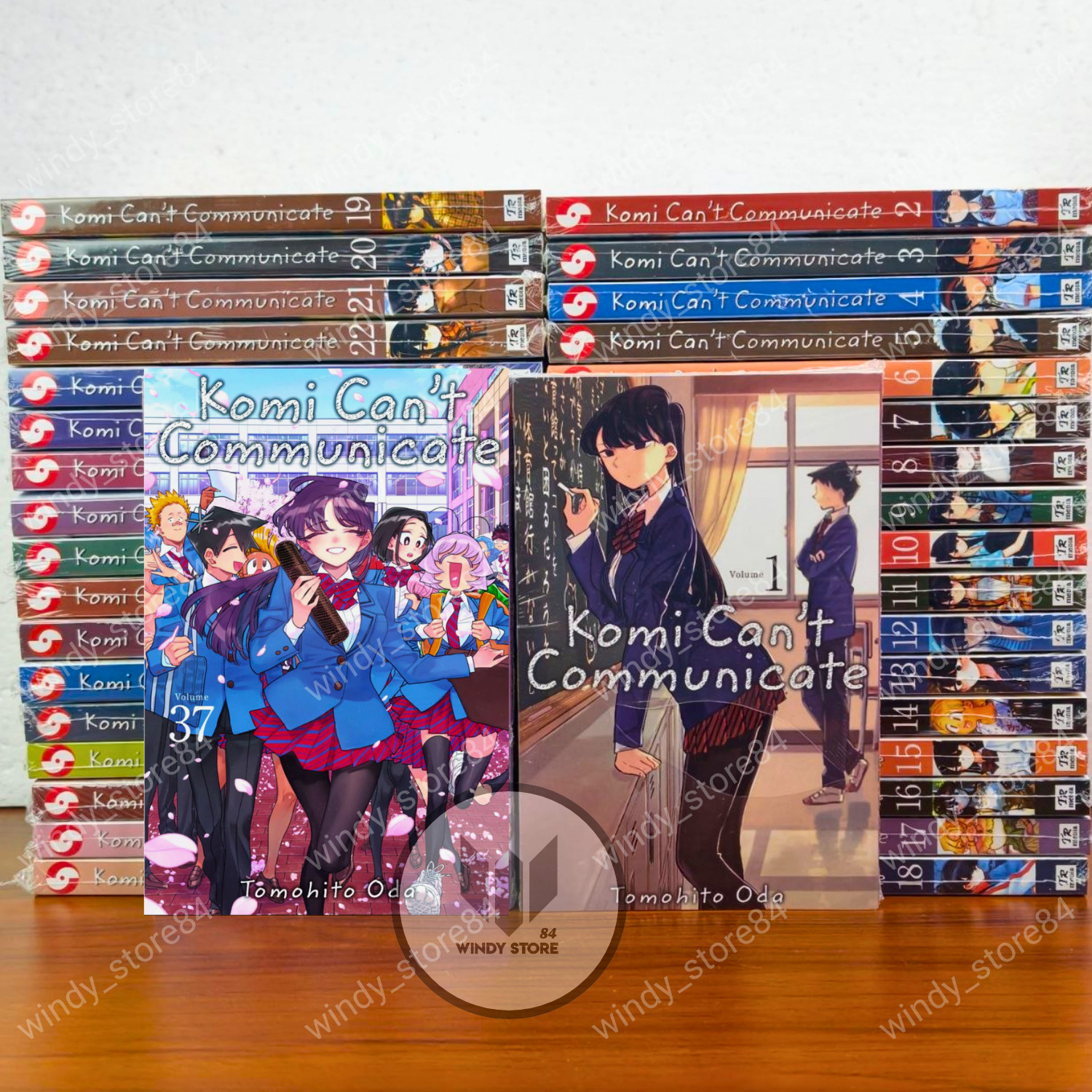 Komi Can't Communicate Manga NEW Vol. 1-37 Full Set English Comic - DHL EXPRESS