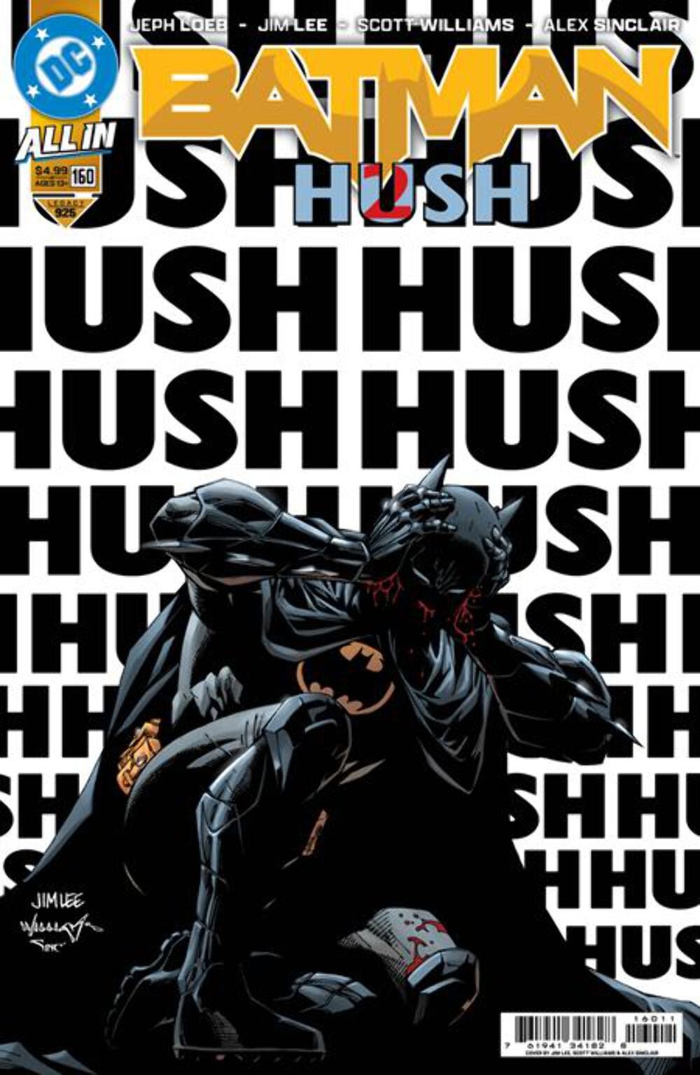 Batman #160 A Jim Lee & Scott Williams (05/28/2025) Dc