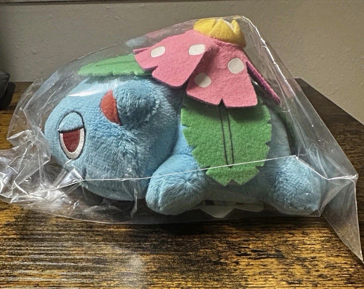 Japanese Pokémon Center Venusaur Plush Stuffed Animal - Japanese - Pokedoll Japanese Pokémon Center Venusaur Plush Stuffed Animal - Japanese - Pokedoll