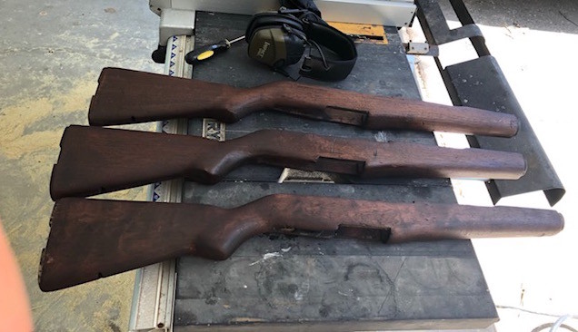 M1 Carbine Rifle Stain