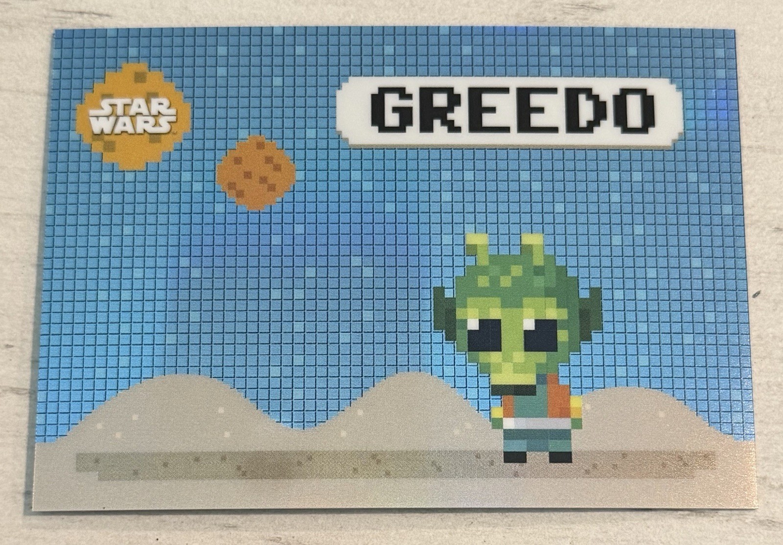 2026 Topps Chrome Star Wars GREEDO Bonus Stage Insert SSP Case Hit 2026 Topps Chrome Star Wars GREEDO Bonus Stage Insert SSP Case Hit