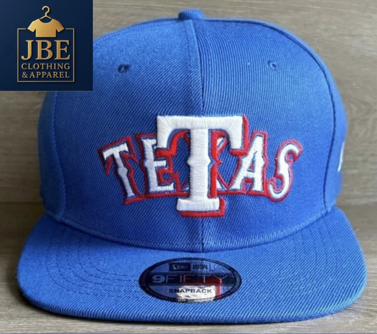 ⚾️Rare “TETAS” Banned Texas Rangers Blue Snapback Hat Unisex ⚾️Rare “TETAS” Banned Texas Rangers Blue Snapback Hat Unisex