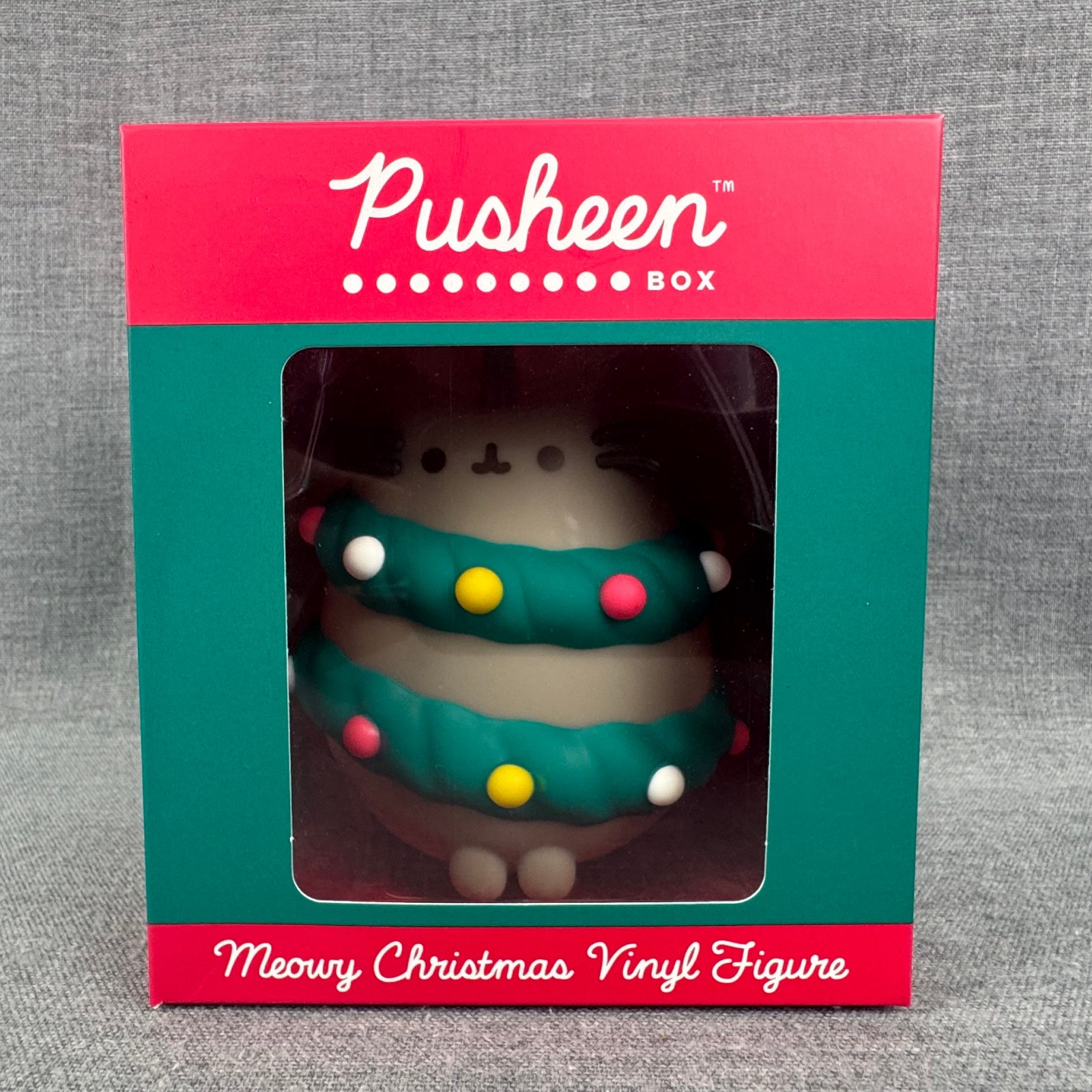 Pusheen Box Meowy Christmas Vinyl Figure 2023 New Open Box Pusheen Box Meowy Christmas Vinyl Figure 2023 New Open Box