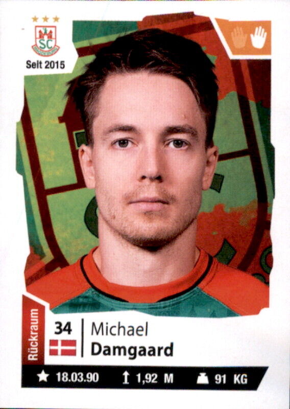 2021/22 Hybrid Handball - Sticker 44 - Michael Damgaard