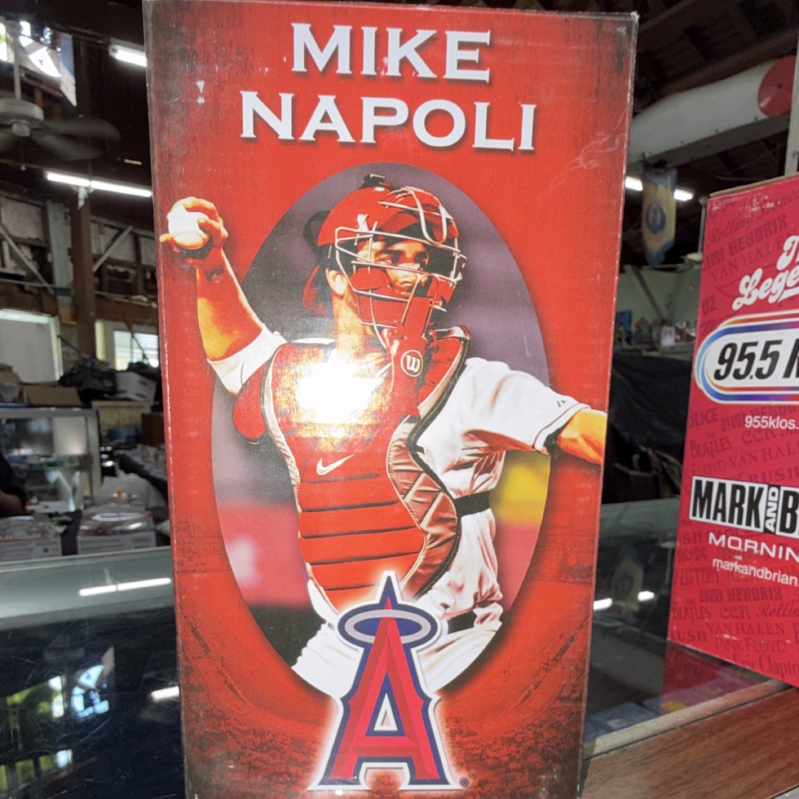 Mike Napoli Los Angeles Angels Baseball Figure Red White Collectible Sports Mike Napoli Los Angeles Angels Baseball Figure Red White Collectible Sports
