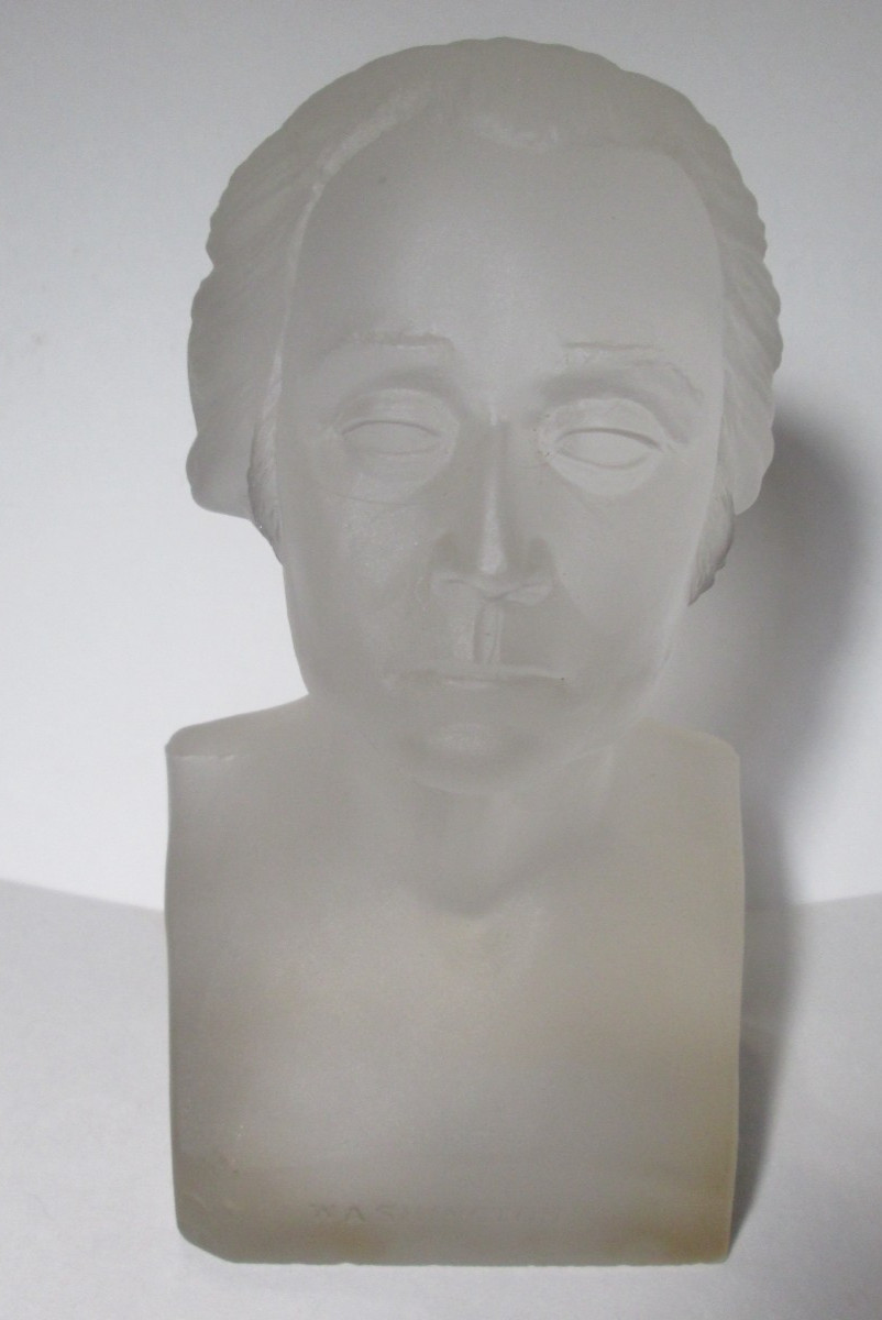 Antique RARE Gillinder & Sons 1876 Centennial George Washington Bust Antique RARE Gillinder & Sons 1876 Centennial George Washington Bust