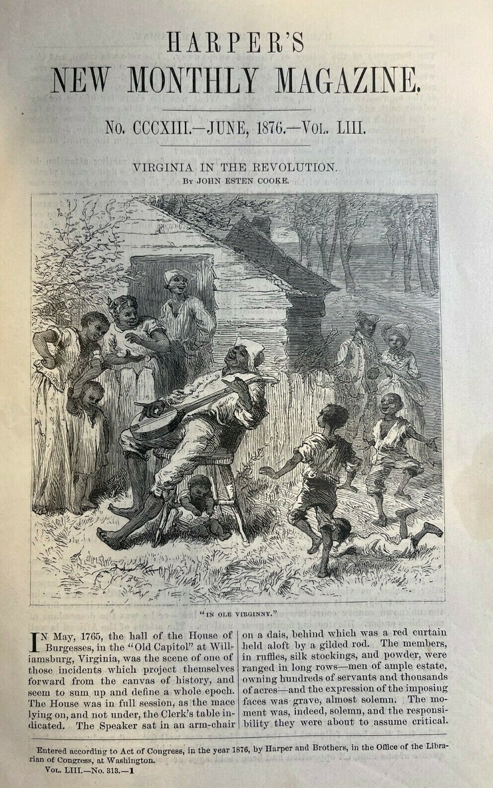1876 Virginia in the American Revolution Patrick Henry George Washington 1876 Virginia in the American Revolution Patrick Henry George Washington