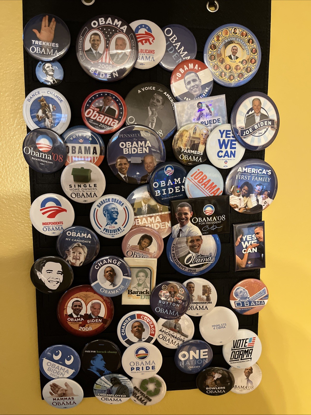 President Barack Obama Pin Collection Joe Biden Pinback Button President Barack Obama Pin Collection Joe Biden Pinback Button