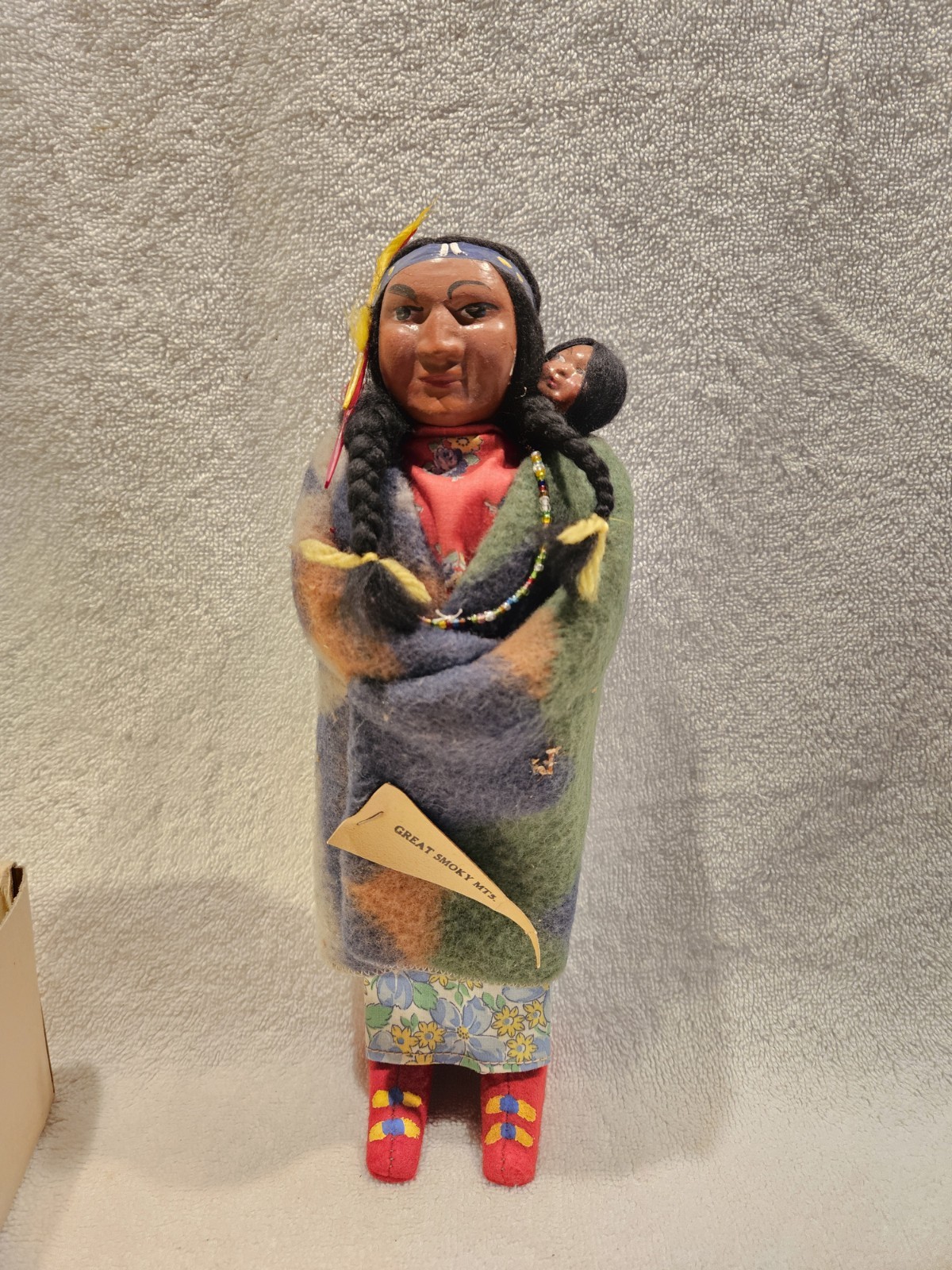 Vintage Minnetonka Indian With Original Box Vintage Minnetonka Indian With Original Box