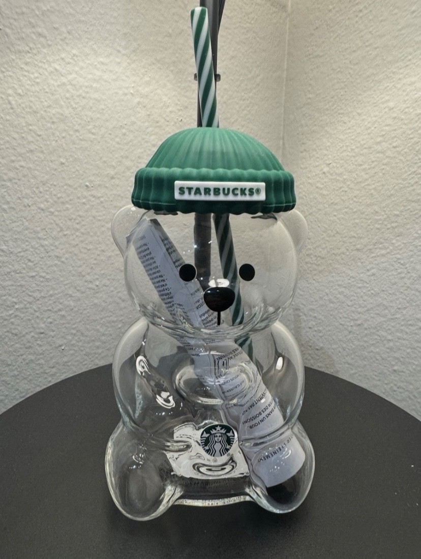Starbucks Bearista Bear Glass Jar Cold Cup Straw 2025 Holiday 100% AUTHENTIC NEW Starbucks Bearista Bear Glass Jar Cold Cup Straw 2025 Holiday 100% AUTHENTIC NEW