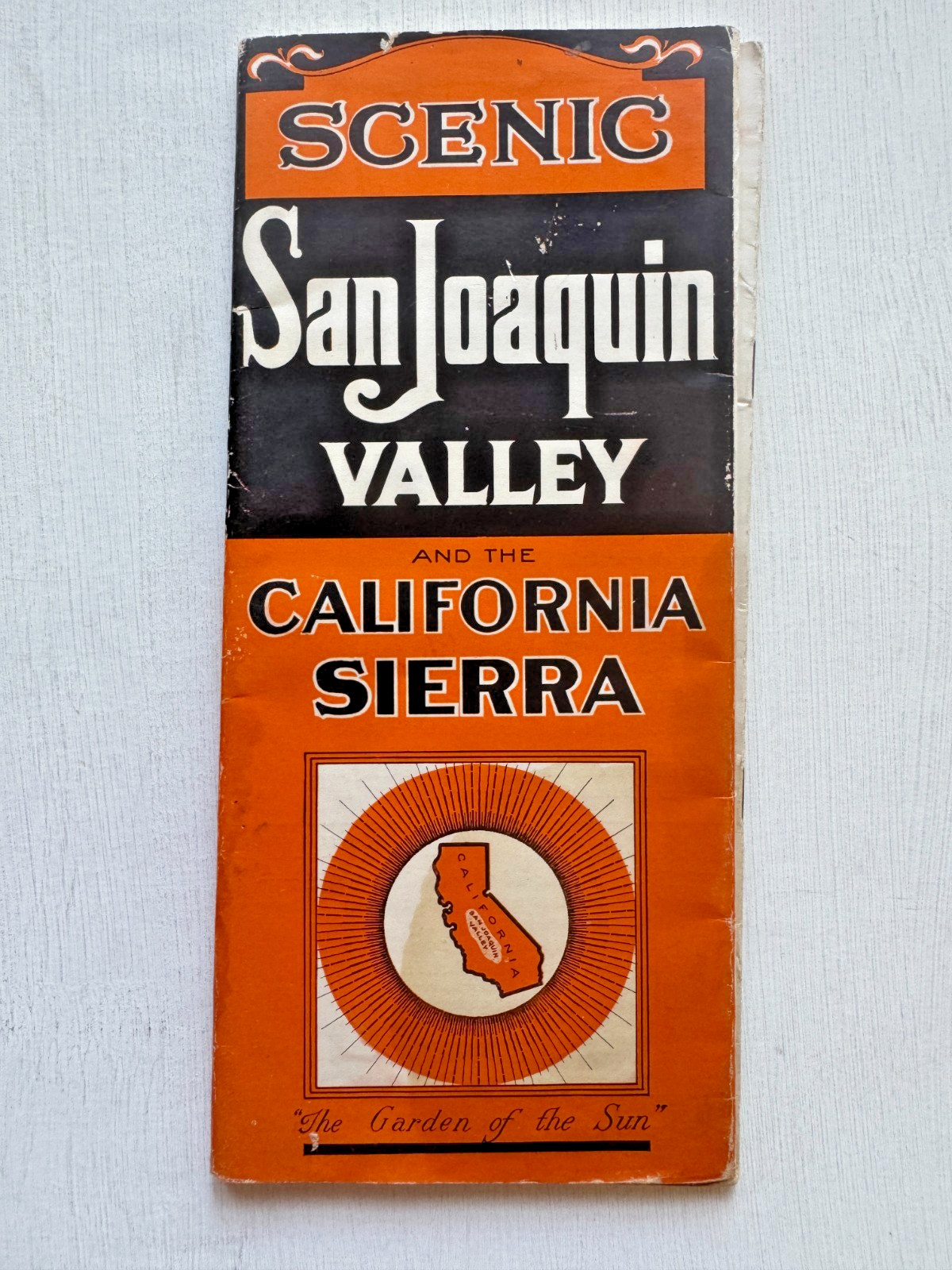 1923 San Joaquin Valley California Travel Brochure w/ Tons of Old Pictures