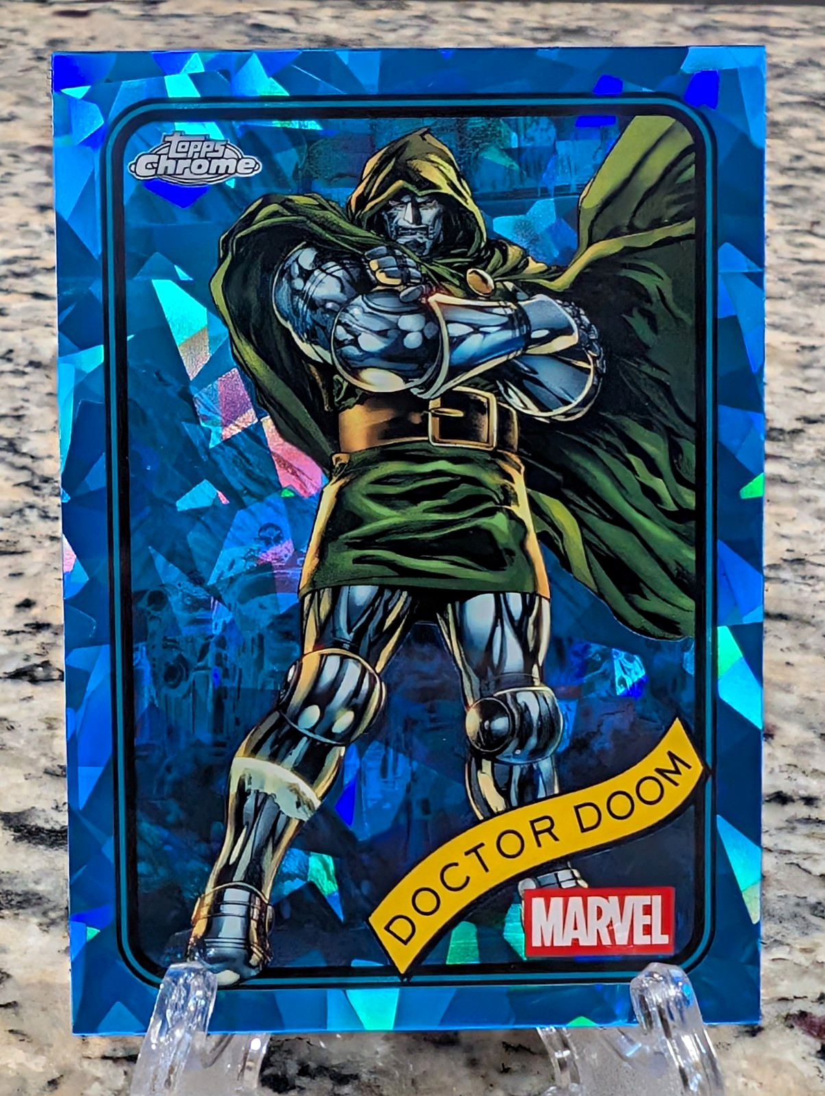 2025 TOPPS CHROME MARVEL SAPPHIRE DOCTOR DOOM #148 2025 TOPPS CHROME MARVEL SAPPHIRE DOCTOR DOOM #148