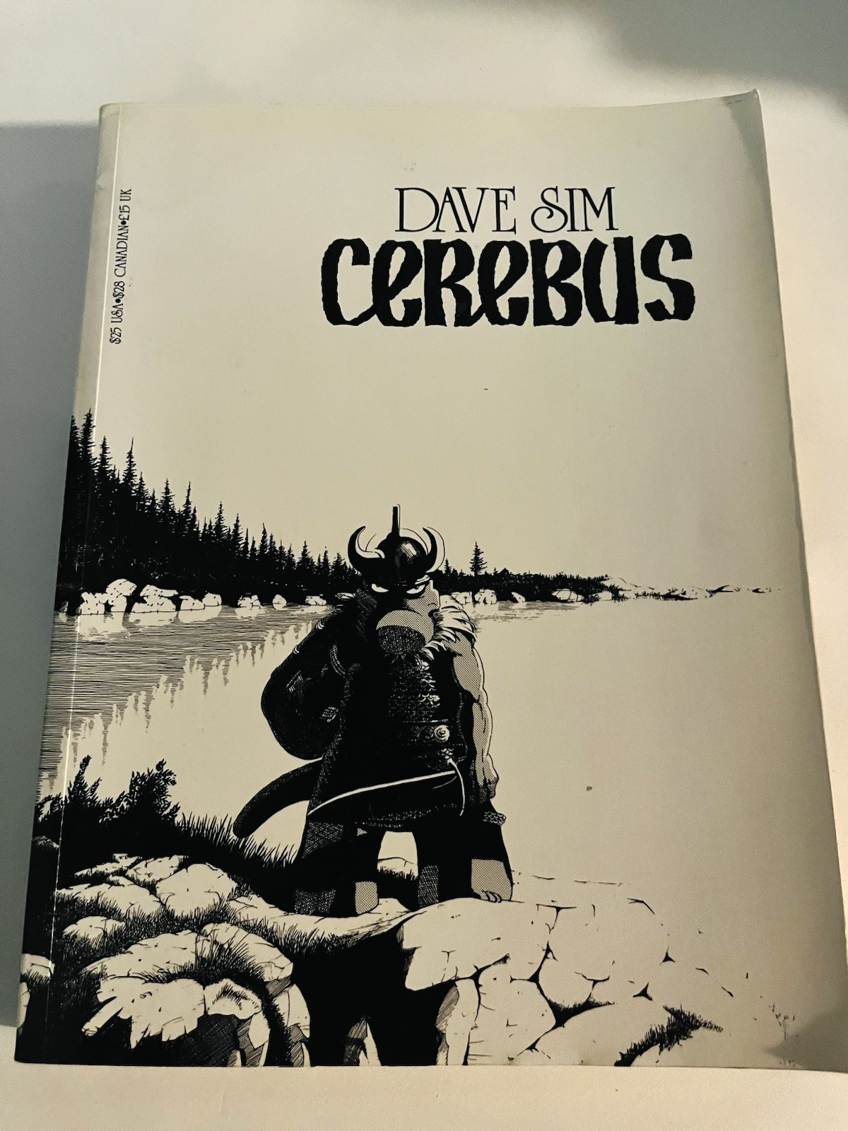 Dave Sim Cerebus Book One TPB Reprint Issues 1-25 Aardvark-Vanaheim 1987 Dave Sim Cerebus Book One TPB Reprint Issues 1-25 Aardvark-Vanaheim 1987