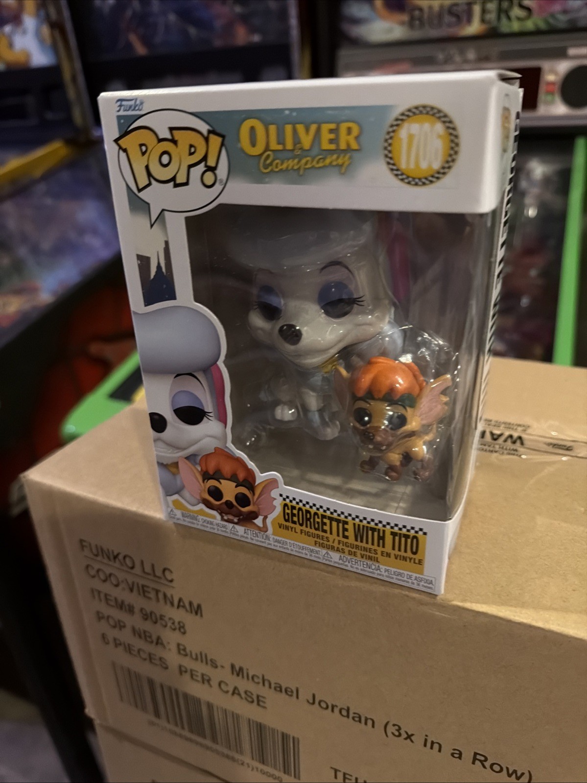 Funko Pop Vinyl: Disney - Georgette with Tito #1706 Funko Pop Vinyl: Disney - Georgette with Tito #1706