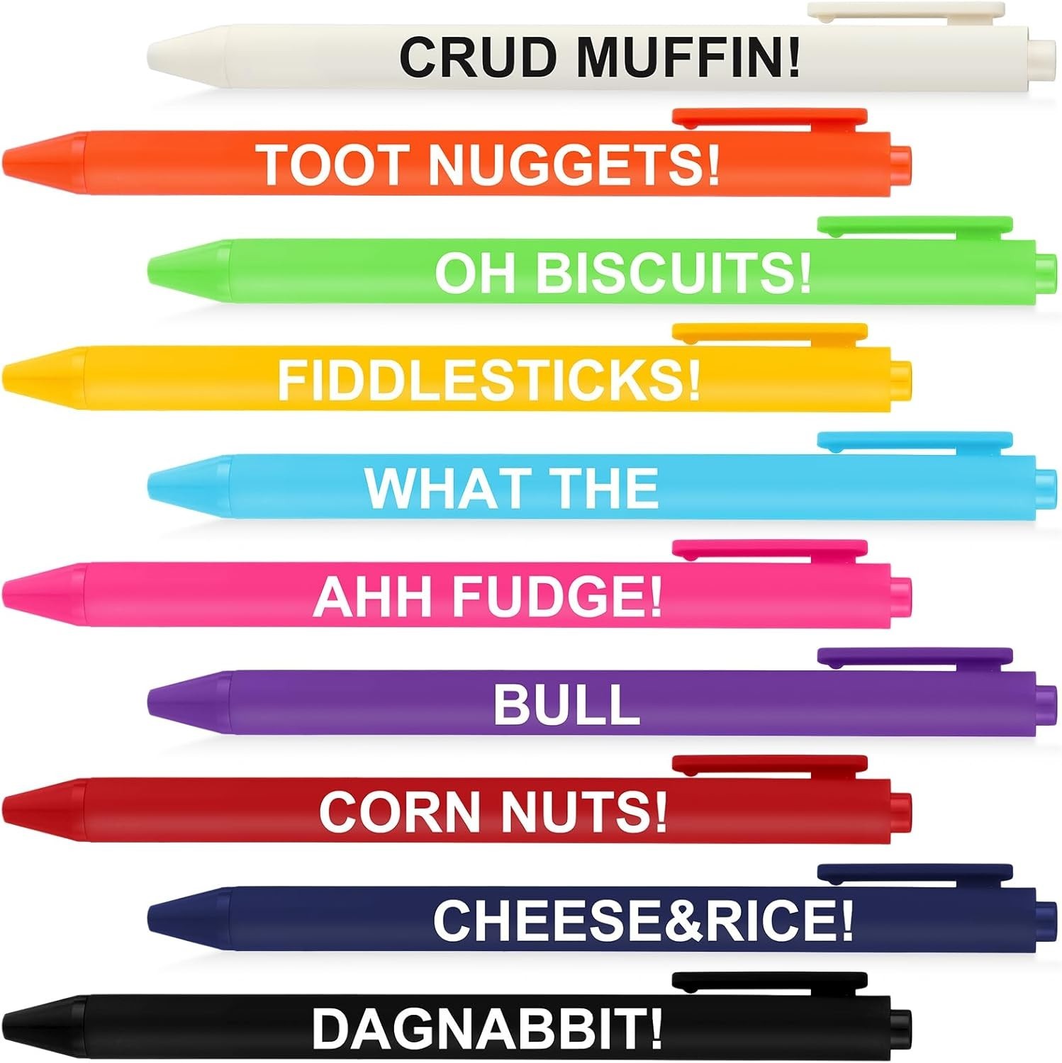 10 Pcs Funny Pens for Adults Fun Ballpoint Pens Bulk with Sayings Novelty Quotes 10 Pcs Funny Pens for Adults Fun Ballpoint Pens Bulk with Sayings Novelty Quotes