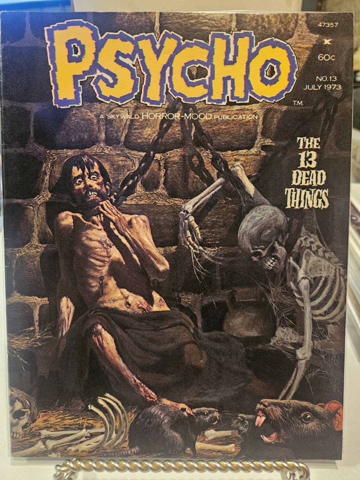 PSYCHO #13 JULY (1973) SKYWALD HORROR-MOOD PUBLICATION NM PSYCHO #13 JULY (1973) SKYWALD HORROR-MOOD PUBLICATION NM