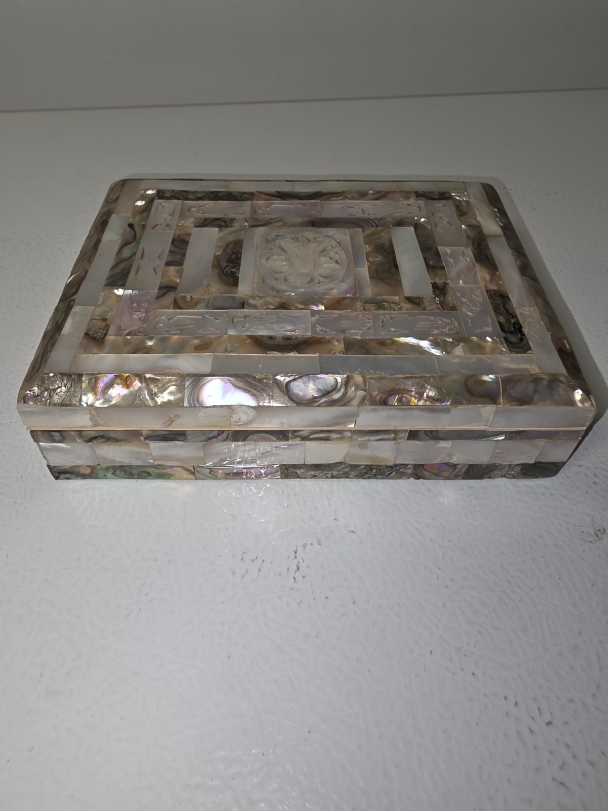 Vintage Bethlehem Mother Of Pearl Jewelry Box Absolutely Stunning Vintage Bethlehem Mother Of Pearl Jewelry Box Absolutely Stunning
