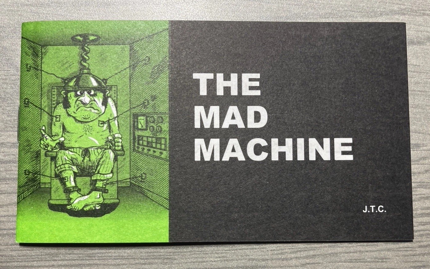 The Mad Machine Tract • Chick Publications - See Description for Details
