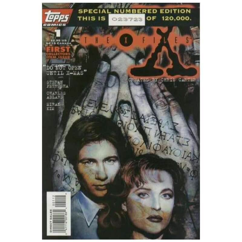 X-Files (1995 series) #1 2nd printing in Near Mint condition. Topps comics [t^
