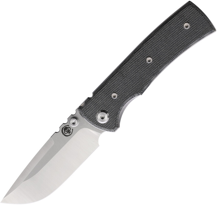 Chaves Knives Redencion Street Black Micarta Folding Elmax Drop Pt Knife 14234 Chaves Knives Redencion Street Black Micarta Folding Elmax Drop Pt Knife 14234