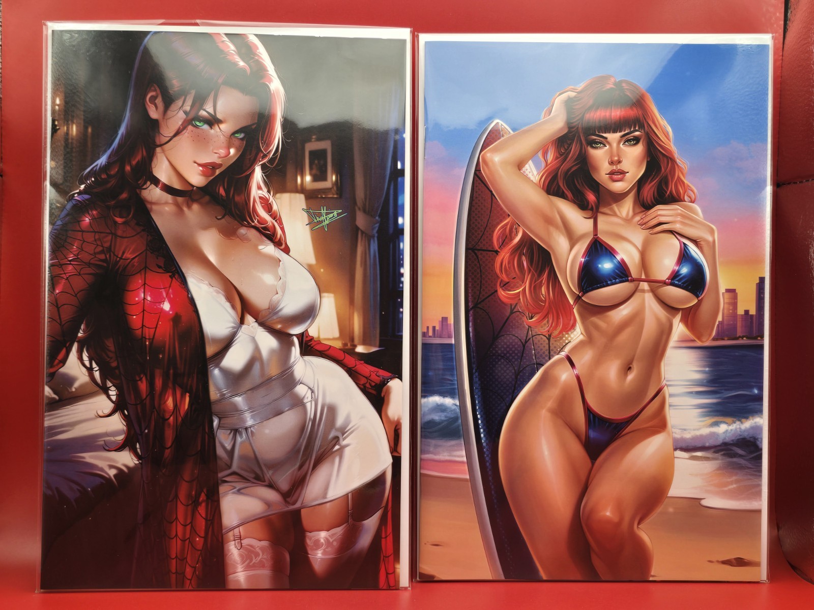 🔥 RARE MARY JANE WATSON EXCLUSIVE VARIANT SET – ARTIST ALLEY COMICS 🔥
