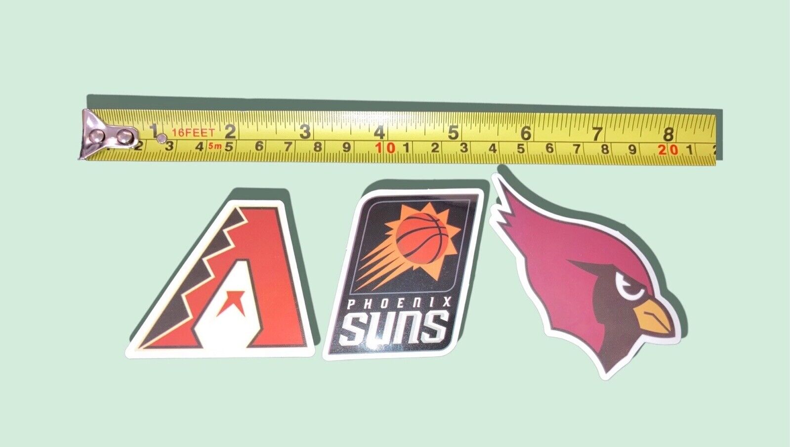 STICKERS Arizona Diamondbacks Phoenix Suns AZ Cardinals (SET OF 3) (BRAND NEW) 