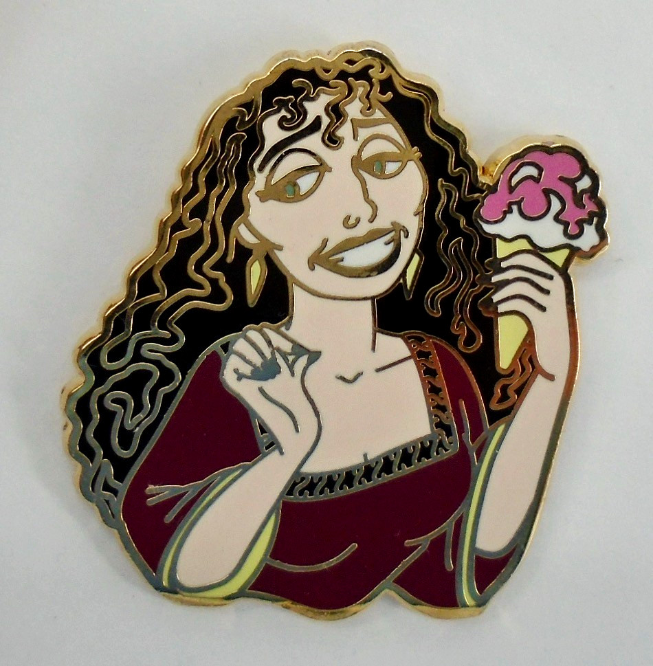 Disney DSF Pin Trader Delight PTD Gothel #1 GWP Pin 96802 From Tangled