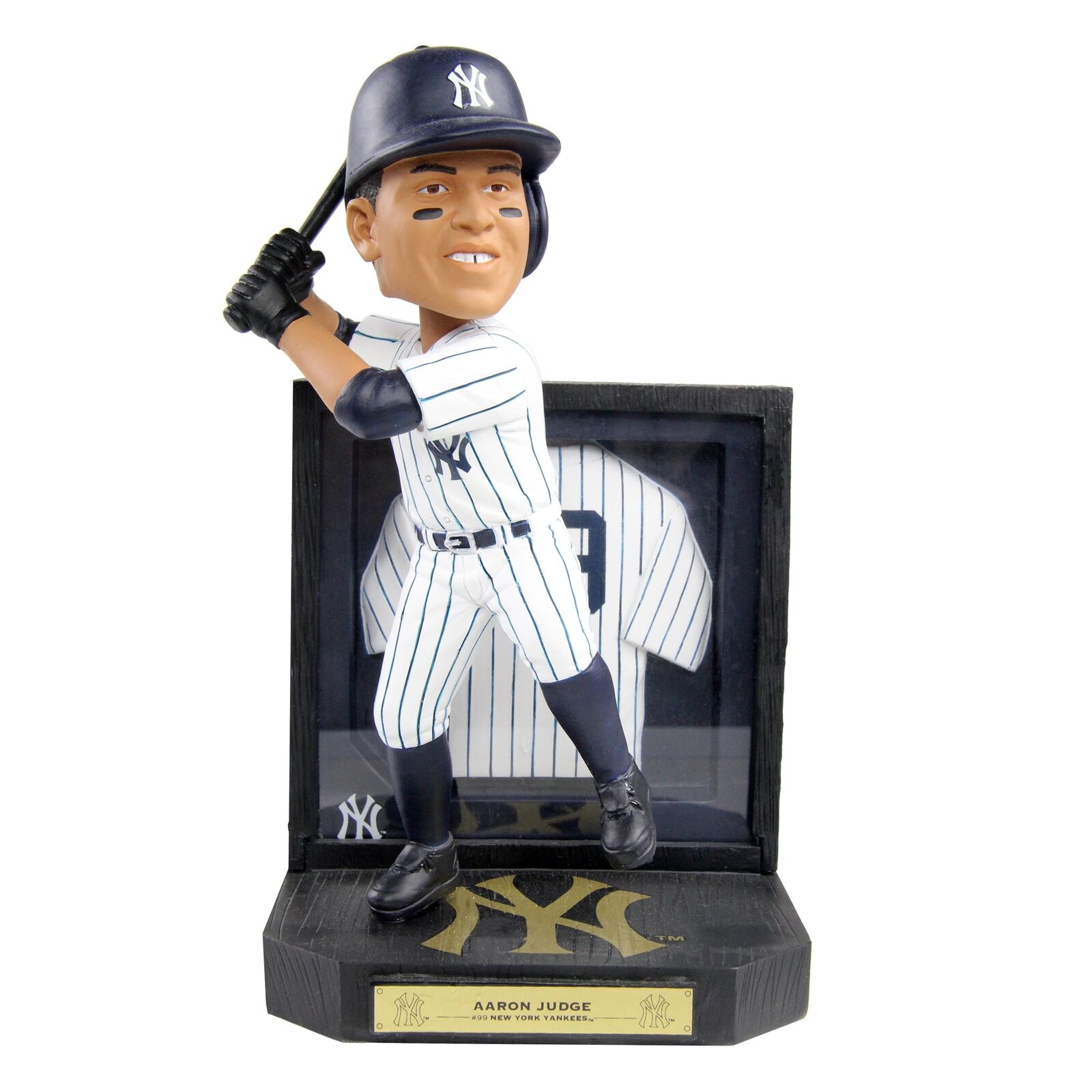 Aaron Judge New York Yankees Framed Showcase Bobblehead MLB Baseball