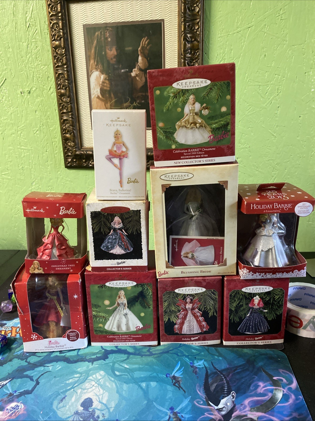 Hallmark Keepsake Barbie Collector’s Series Christmas Ornaments Lot of 10 Hallmark Keepsake Barbie Collector’s Series Christmas Ornaments Lot of 10