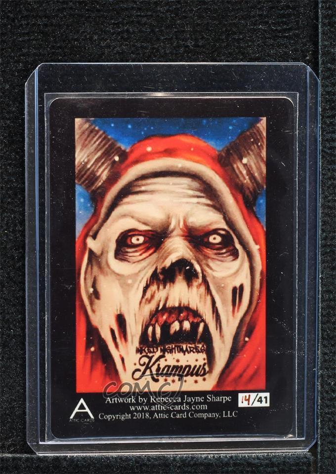 2017 RRParks Halloween Double-Sided Metal Card 14/41 c9a