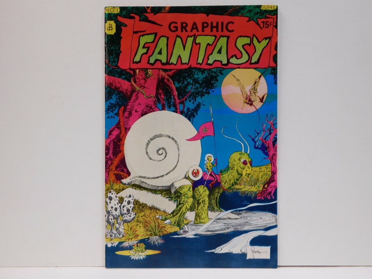 Graphic Fantasy Underground Comic (1971) 1st Print Broadhurst Features Syndicate
