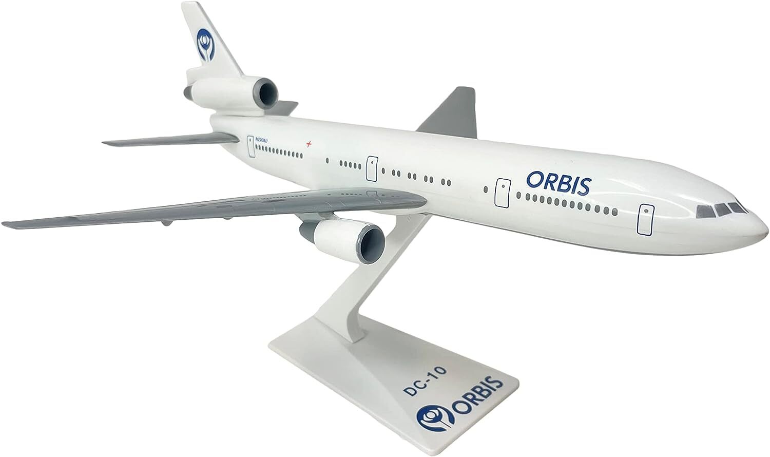 Flight Miniatures Orbis Flying Eye Hospital DC-10-10 Desk Model 1/250 Airplane Flight Miniatures Orbis Flying Eye Hospital DC-10-10 Desk Model 1/250 Airplane