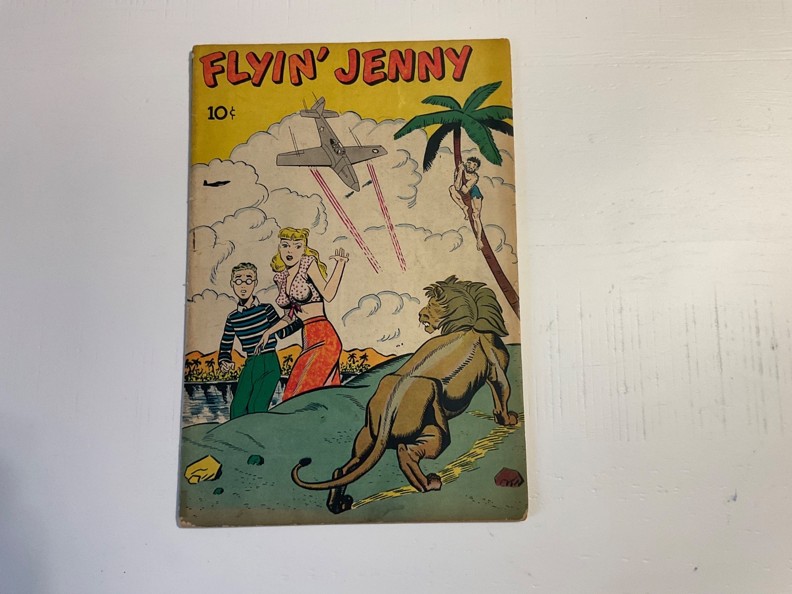 Flyin' Jenny Comics #1 1946 Rare golden age Flyin' Jenny Comics #1 1946 Rare golden age