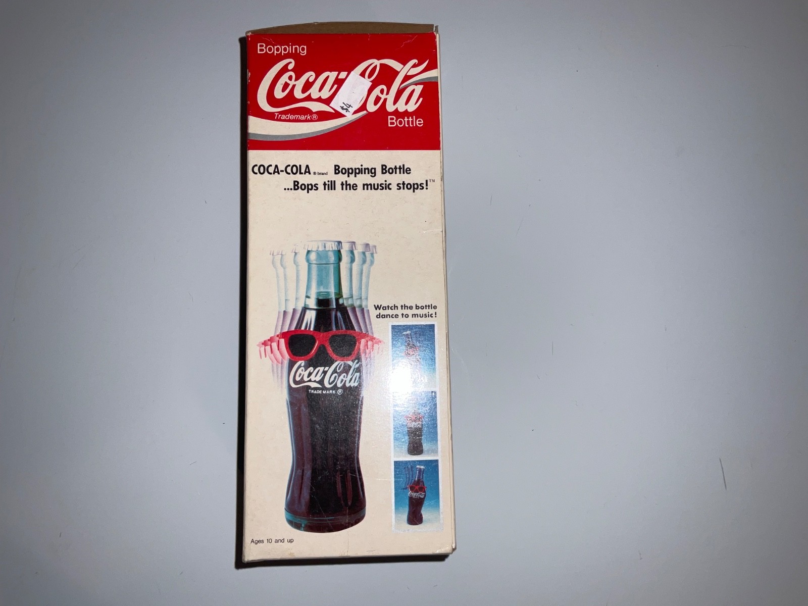 1991 Takara Coca-Cola Bopping Dancing Bottle In Original Sealed Box Never Opened 1991 Takara Coca-Cola Bopping Dancing Bottle In Original Sealed Box Never Opened