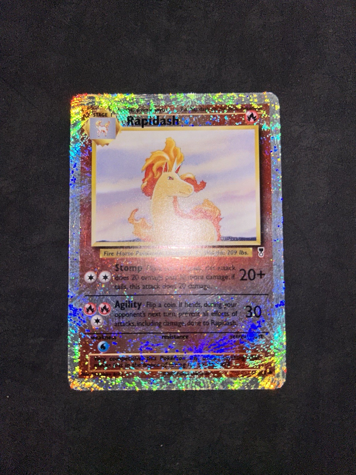 Pokemon - Rapidash #60/110 - 2002 Legendary Collection - Reverse Holo - ENG - Pokemon - Rapidash #60/110 - 2002 Legendary Collection - Reverse Holo - ENG -