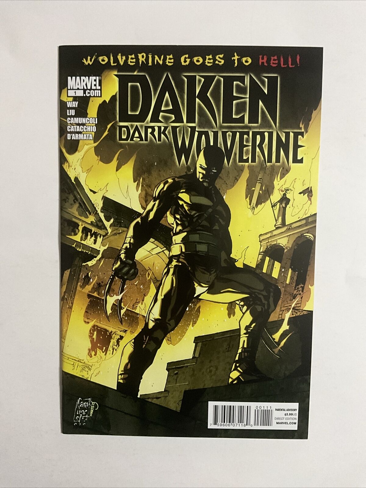 Daken: Dark Wolverine #1 (2010) 9.4 NM Marvel Key Issue High Grade Son Of Wolver