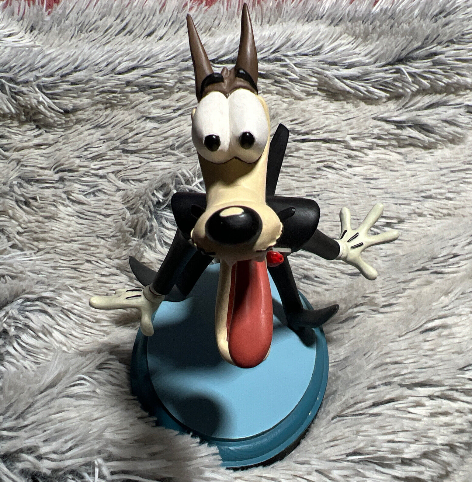 RARE Tex Avery's Wolf Maquette Statue Limited Ed 530/750 Kent Melton *READ FLAW