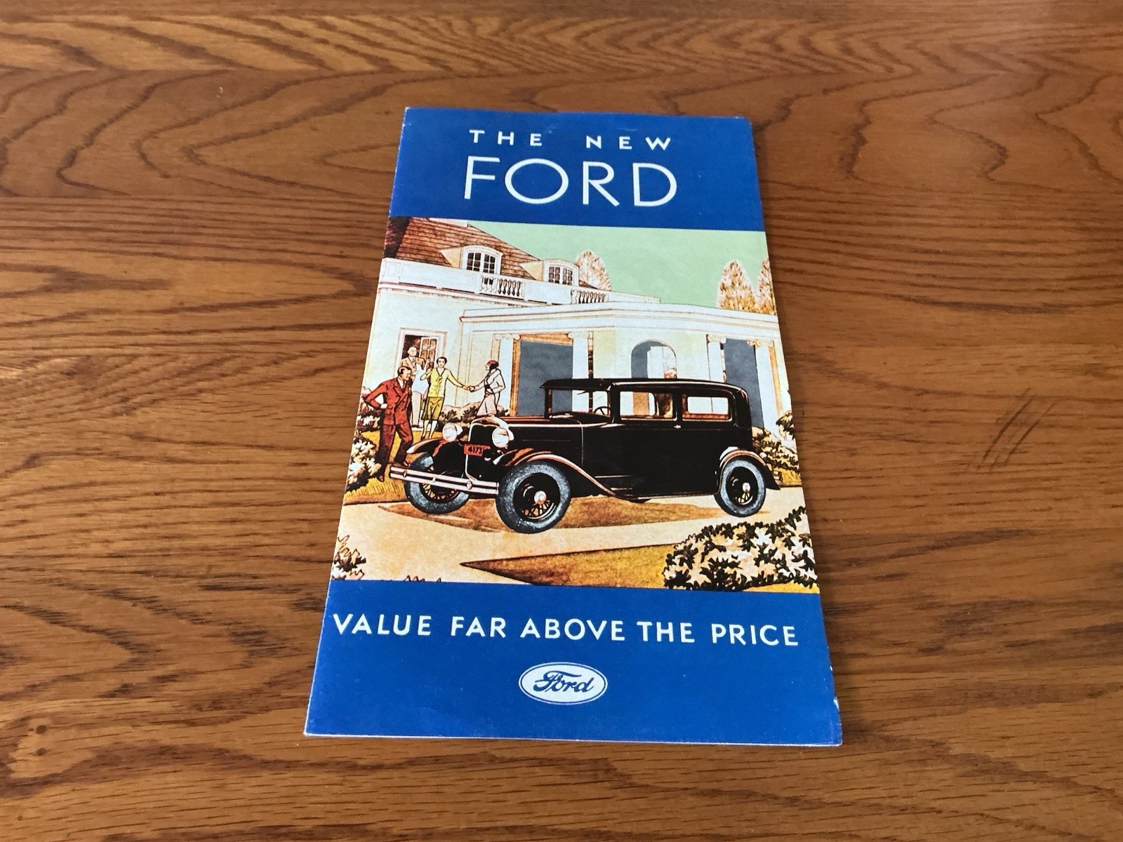 Vintage 1931 Ford Model A Sales Brochure - The New Ford - Oct 1931 Date Code