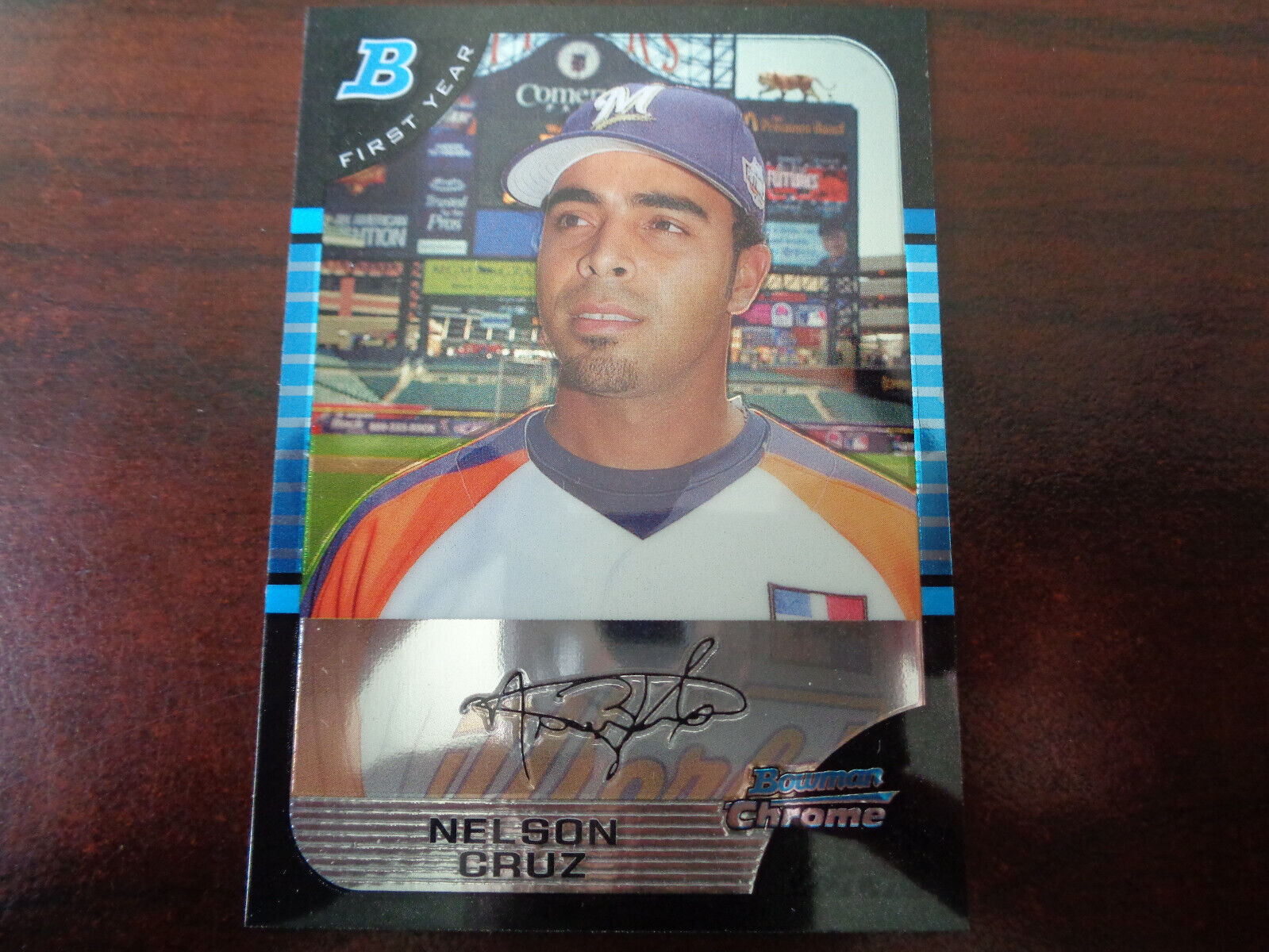 2005 Bowman Chrome Nelson Cruz #BDP165 1st Year ROOKIE CARD-Padres