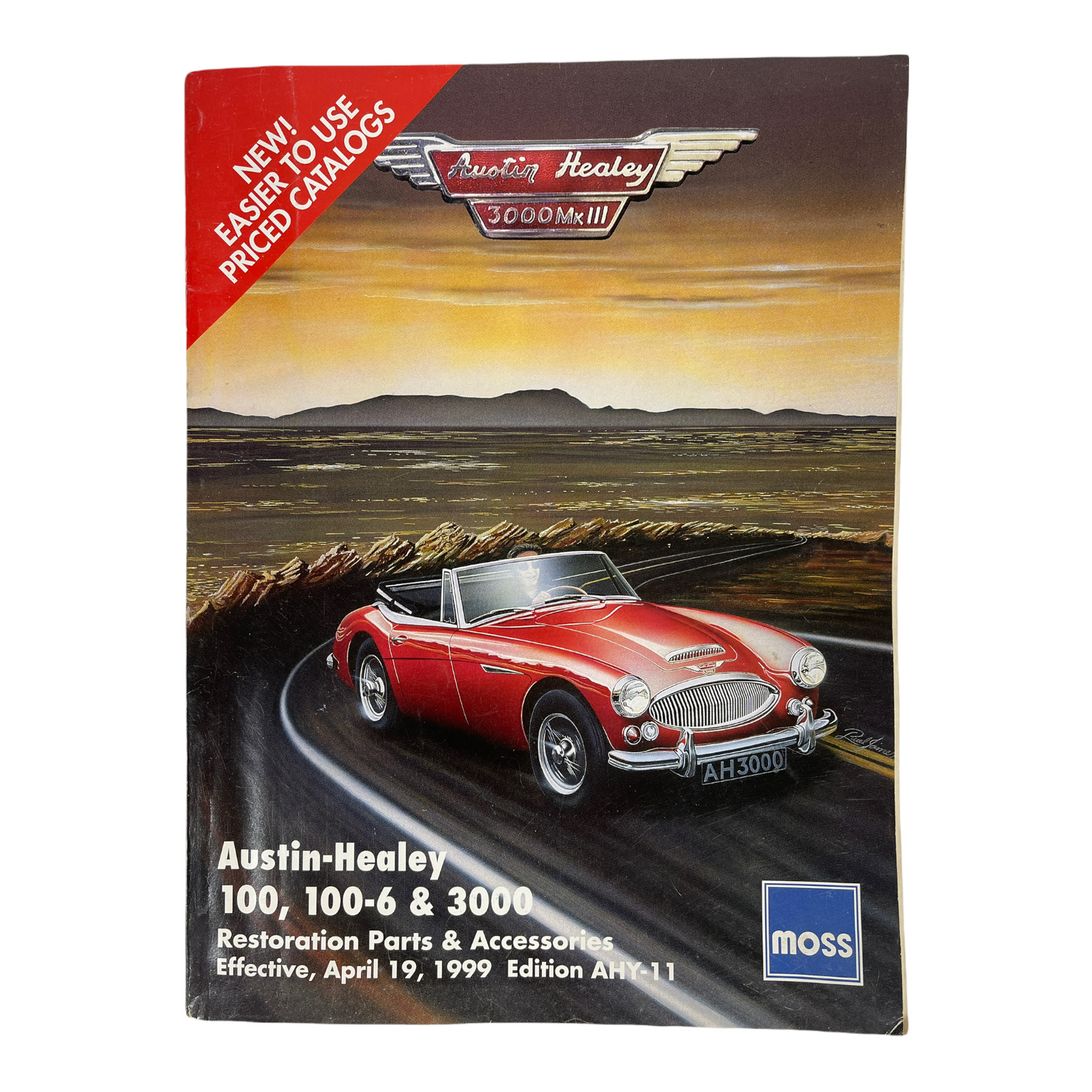MOSS Motors 1999 Austin Healey 100 3000 Parts Catalog 