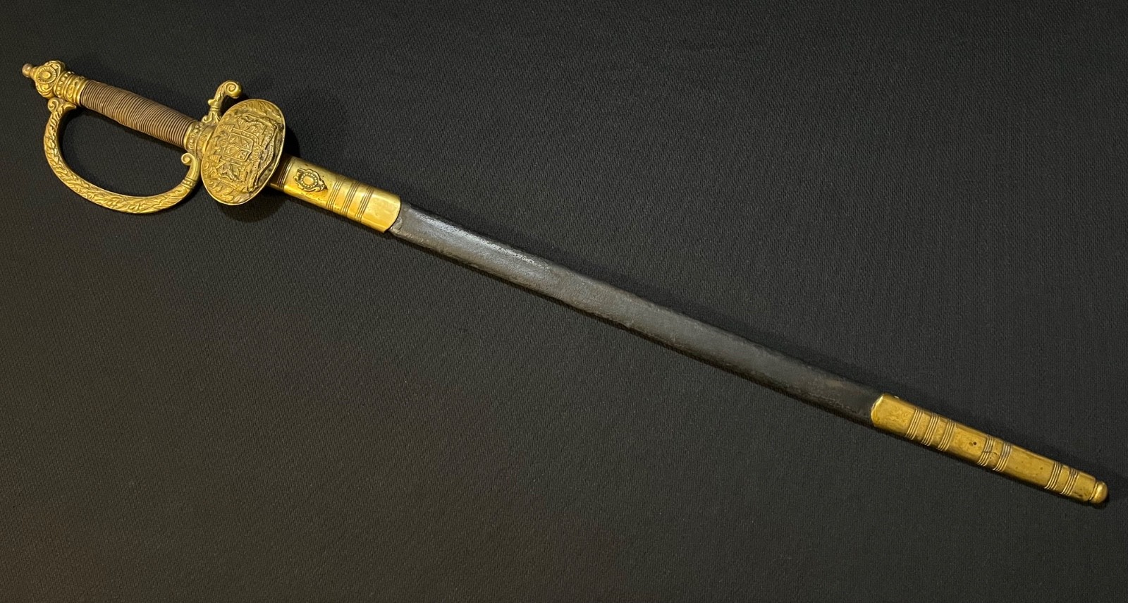 Thailand Siam Diplomatic Sword -RARE -Antique Court -King Chulalongkorn era