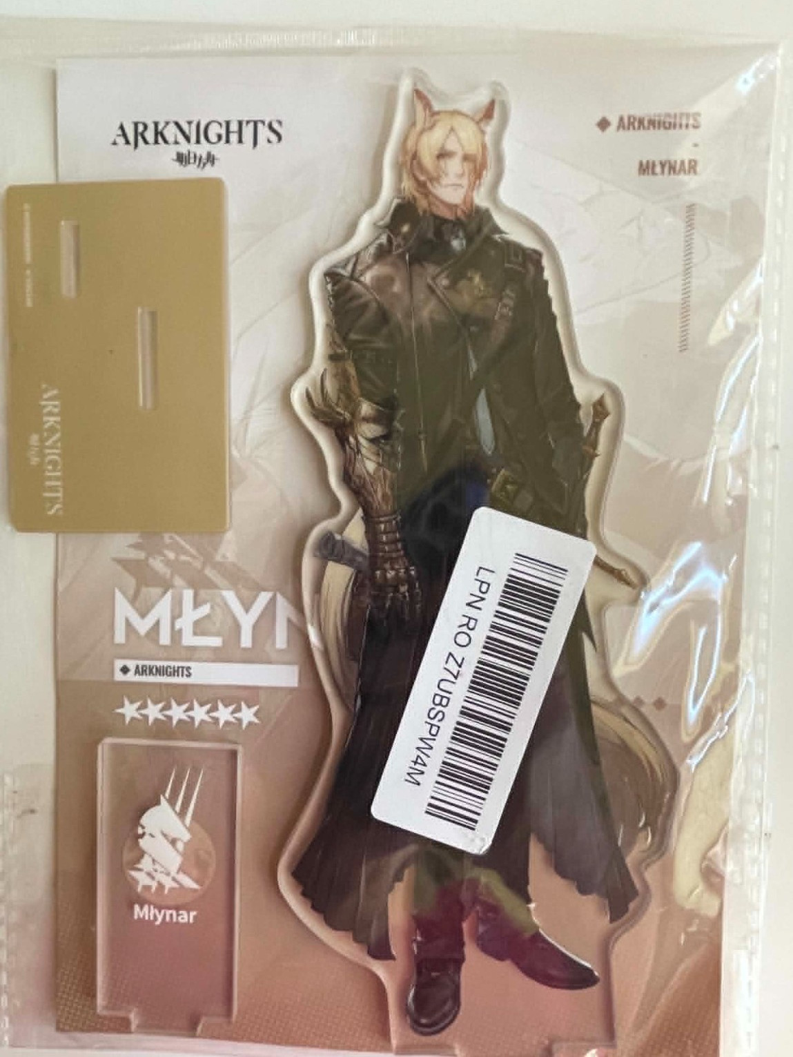Arknights MLYNAR Acrylic Standee Official Yostar Store  Discontinued Anime NEW