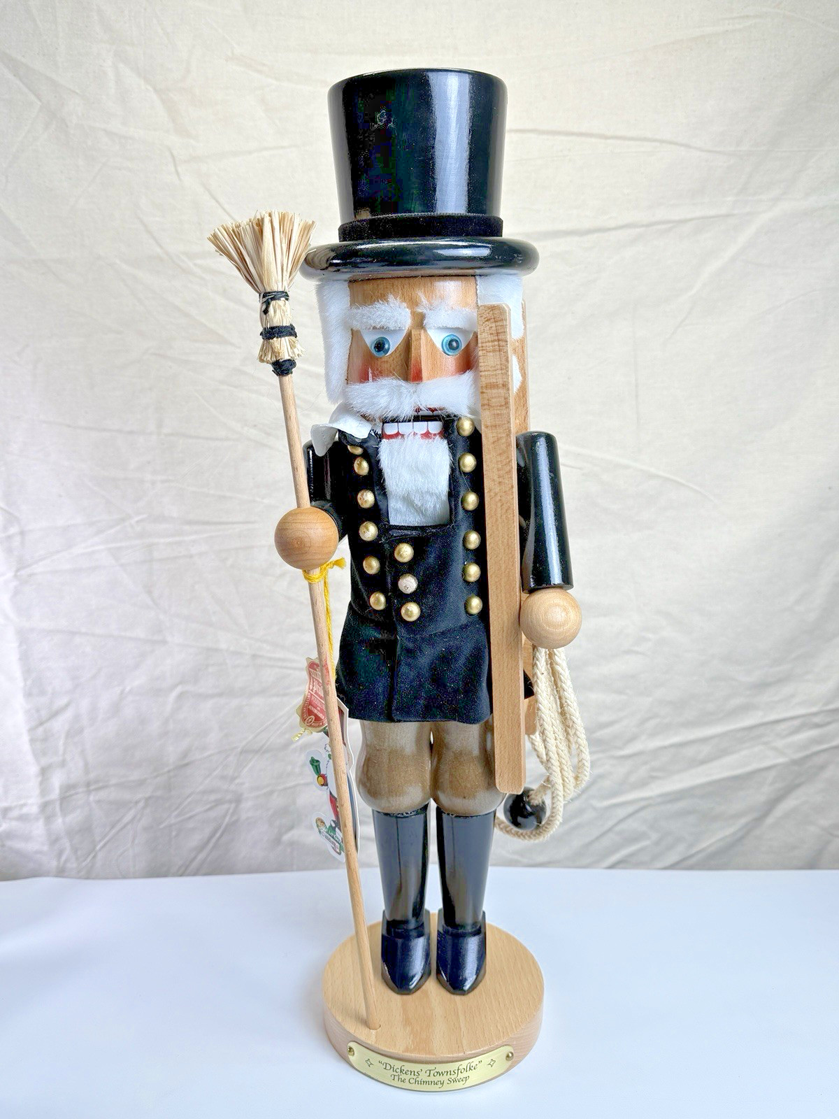 THE CHIMNEY SWEEP Dickens Townsfolk -- SIGNED STEINBACH Large Nutcracker 2009 THE CHIMNEY SWEEP Dickens Townsfolk -- SIGNED STEINBACH Large Nutcracker 2009