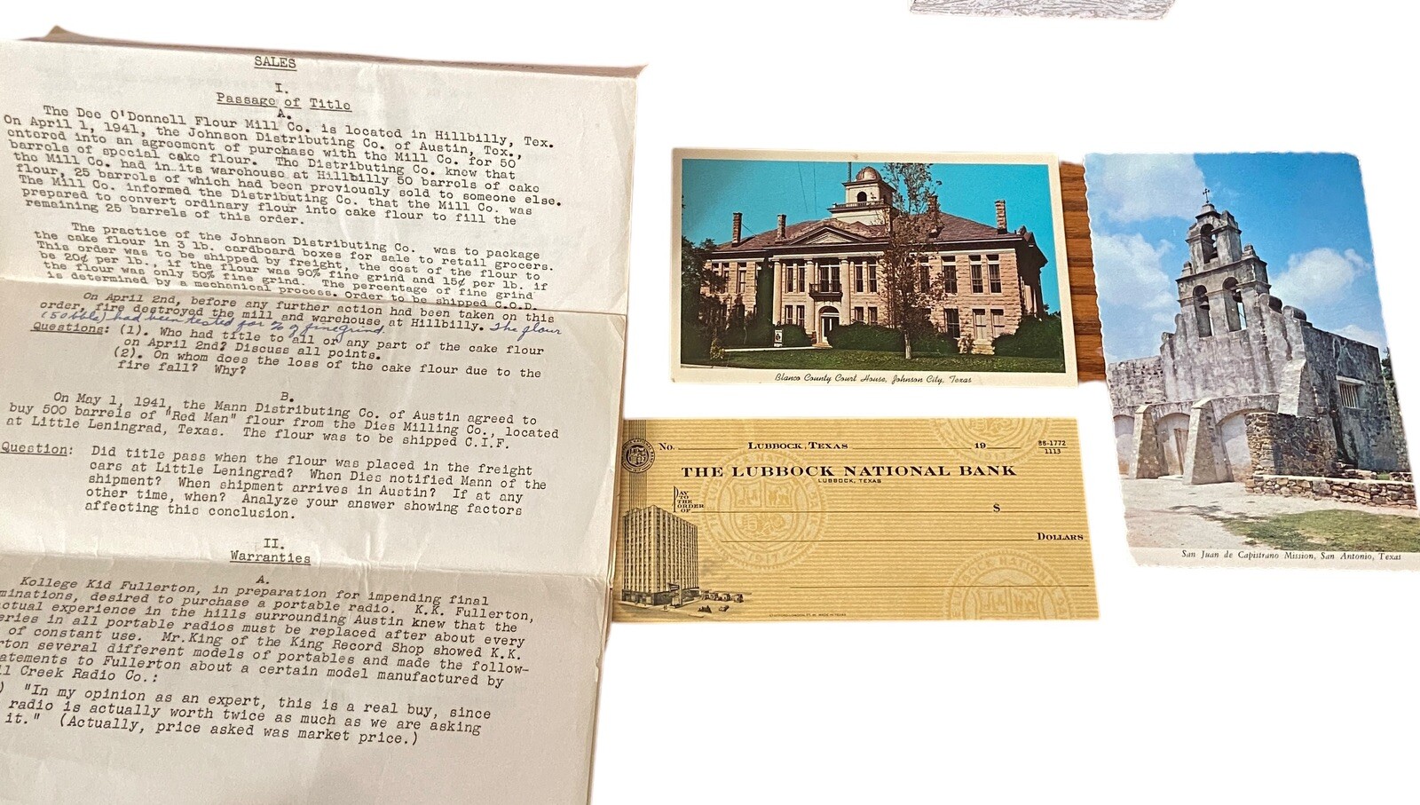 Vtg 1941 Texas Flour Mill Ephemera Lot Johnson City San Antonio Lubbock Vtg 1941 Texas Flour Mill Ephemera Lot Johnson City San Antonio Lubbock