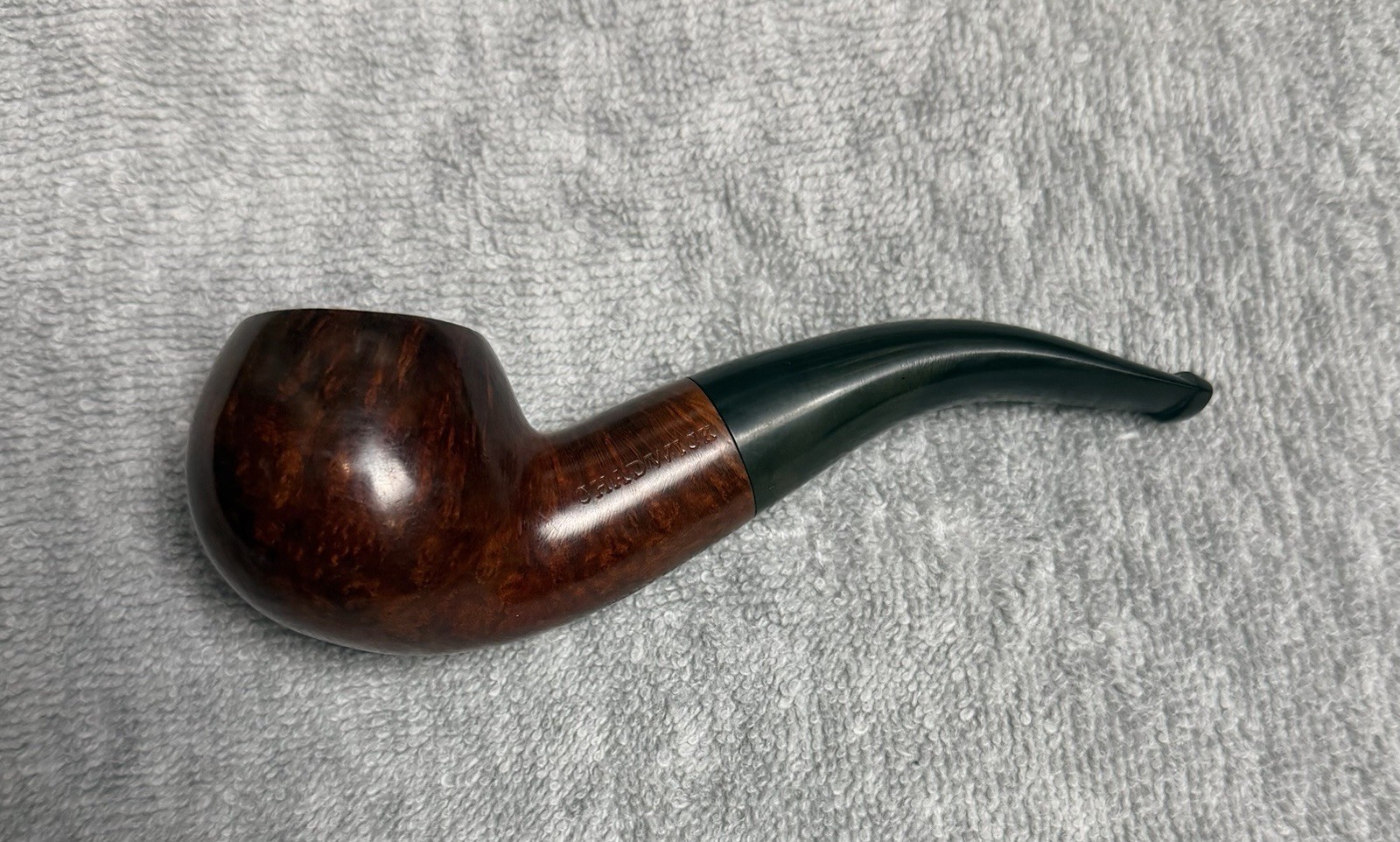 Vintage Wally Frank Chadwick Algerian Briar Bent Tobacco Pipe Unsmoked Vintage Wally Frank Chadwick Algerian Briar Bent Tobacco Pipe Unsmoked