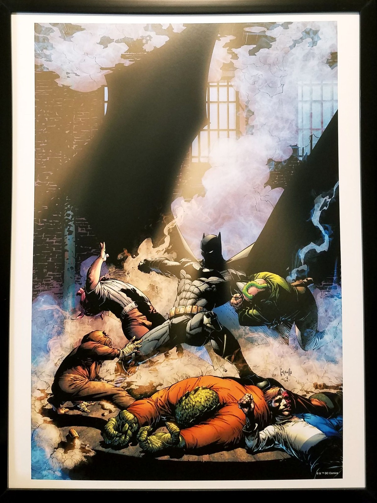 Batman Rogue's Gallery by Greg Capullo FRAMED 12x16 Art Print DC Comics Poster Batman Rogue's Gallery by Greg Capullo FRAMED 12x16 Art Print DC Comics Poster