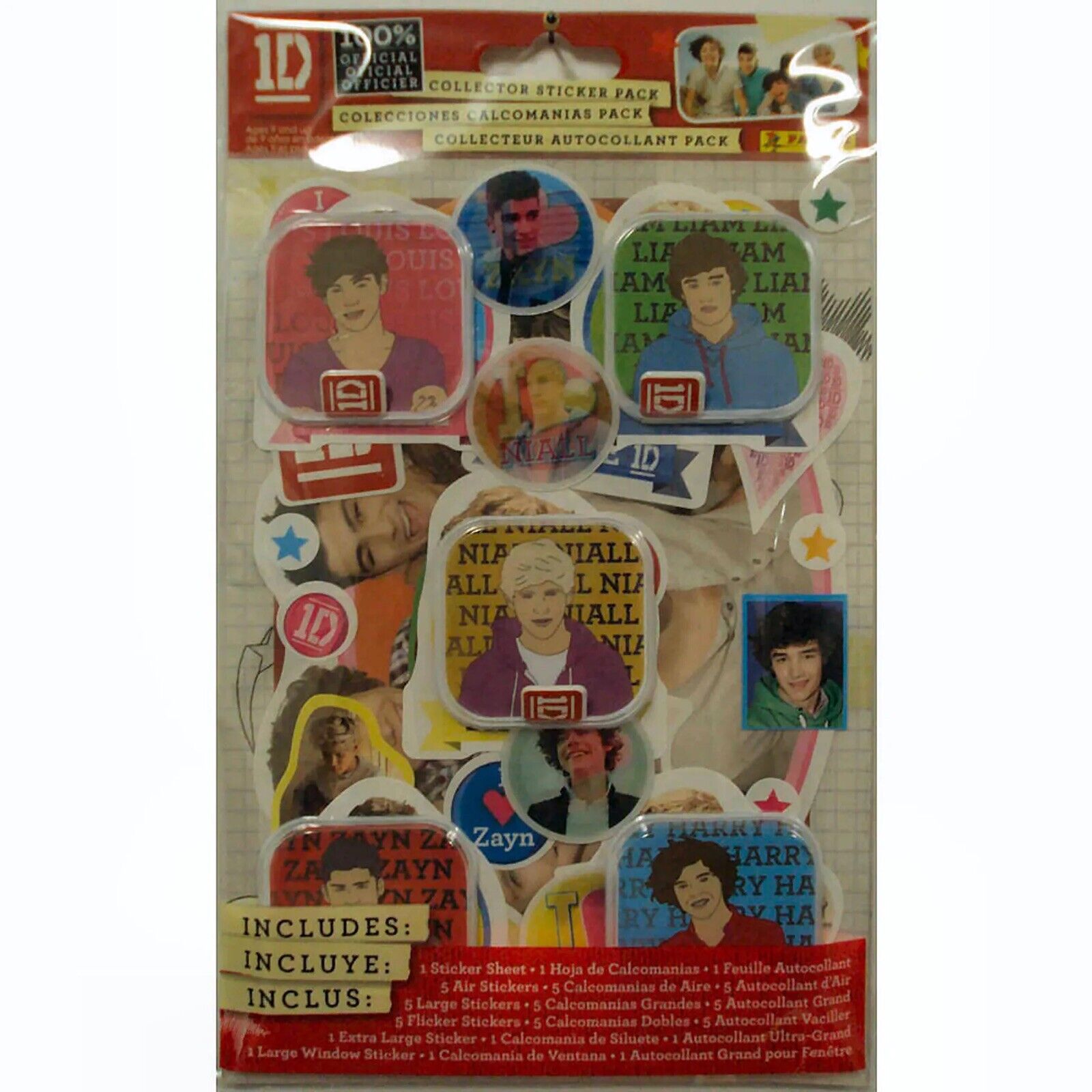 2012 Panini One Direction 1D Collector Sticker Pack  Full Case 140 Packs NEW