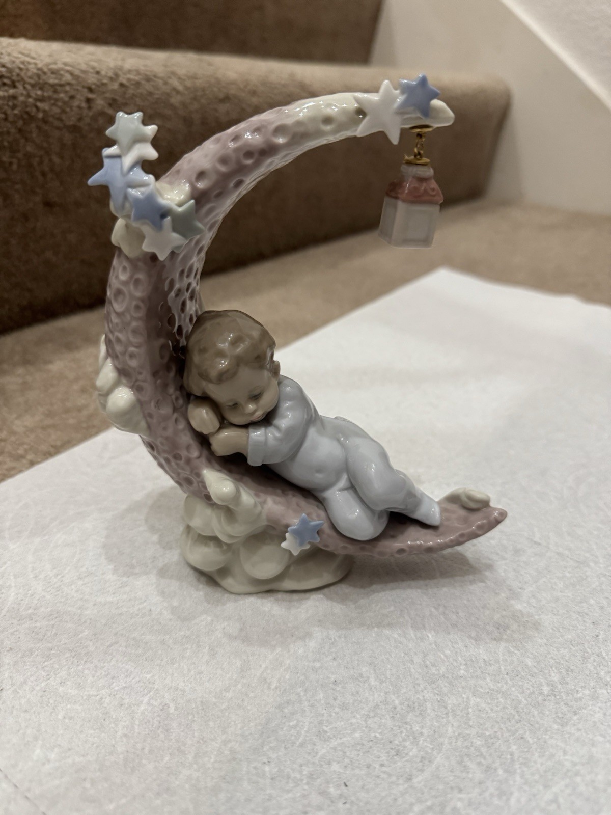 LLADRO HEAVENLY SLUMBER PORCELAIN FIGURINE 6.5\ LLADRO HEAVENLY SLUMBER PORCELAIN FIGURINE 6.5\