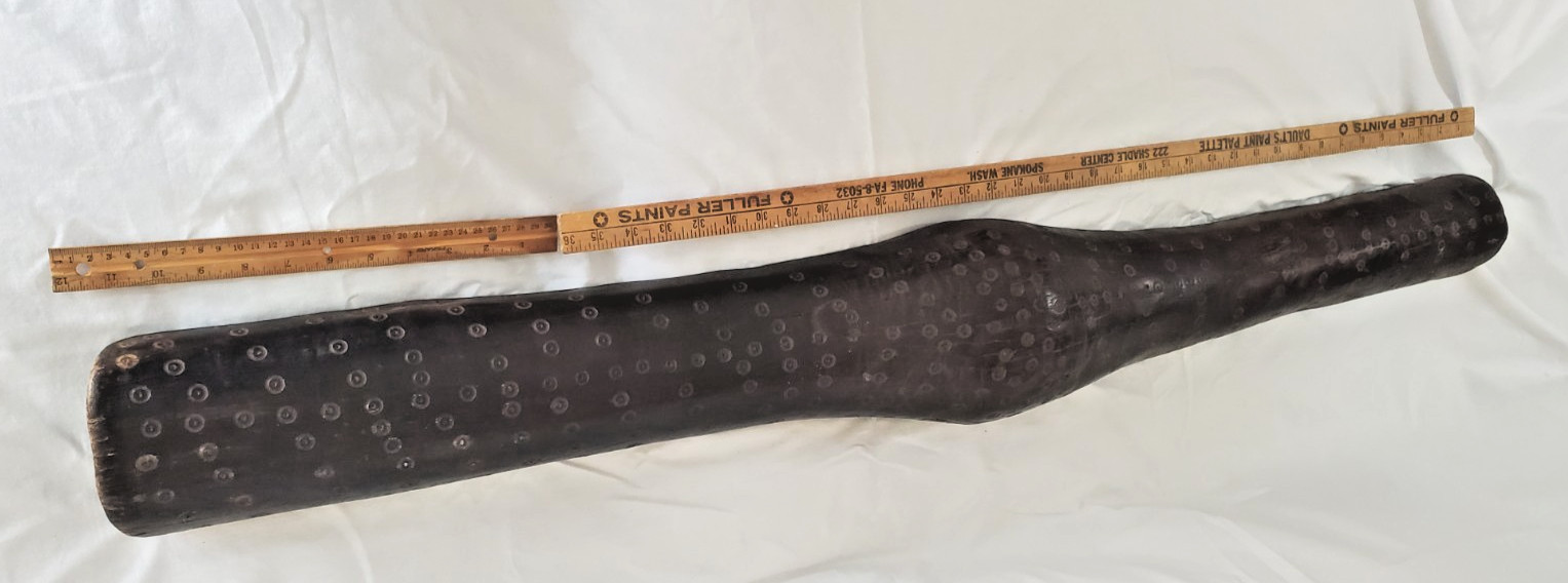 Vintage African Masai Nilotic Hand Carved Authentic Sword Shield