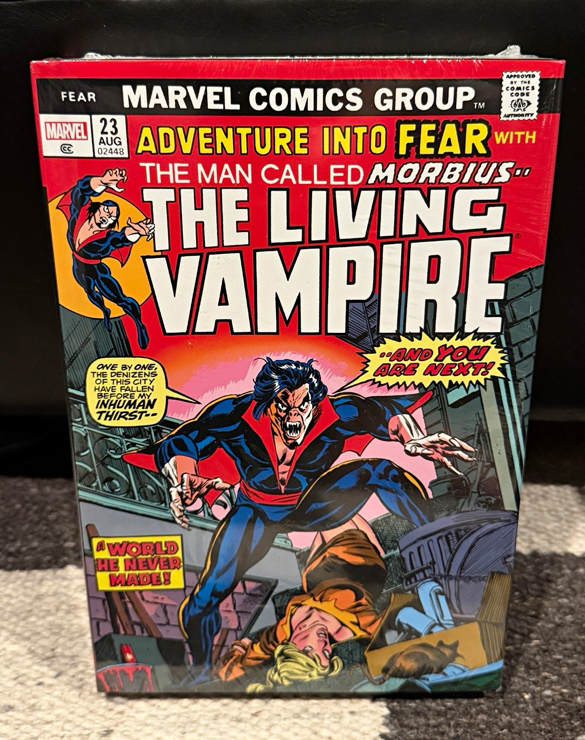 Morbius The Living Vampire Omnibus Marvel Hardcover HC Morbius The Living Vampire Omnibus Marvel Hardcover HC